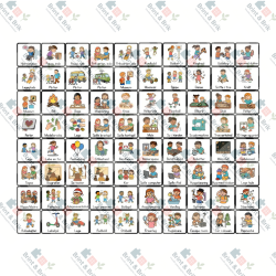 Piktogrammer Leg, kreativitet og pauser