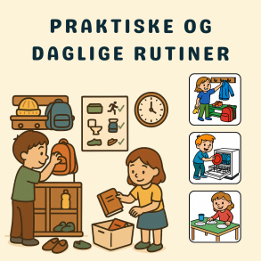 Piktogrammer Praktiske og daglige rutiner
