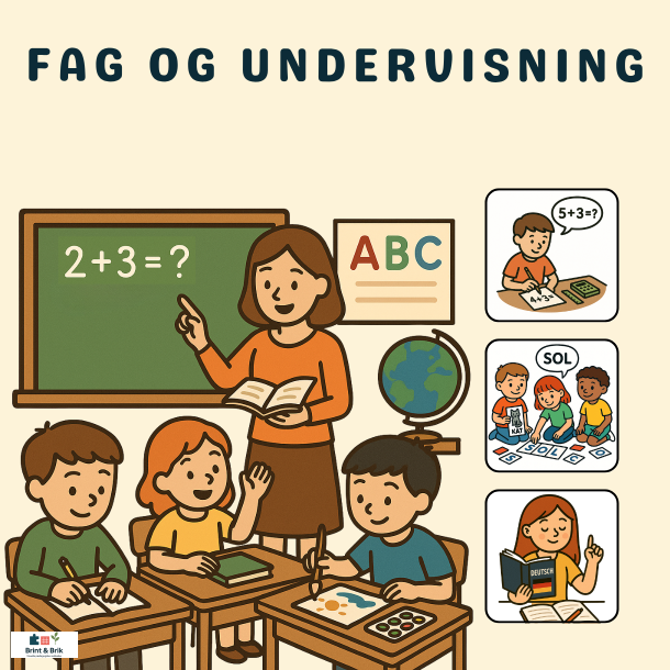 Piktogrammer Fag og Undervisning