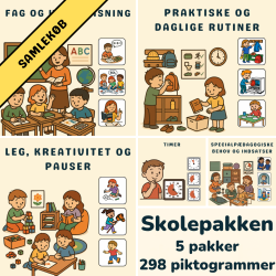Piktogrammer SKOLEPAKKEN